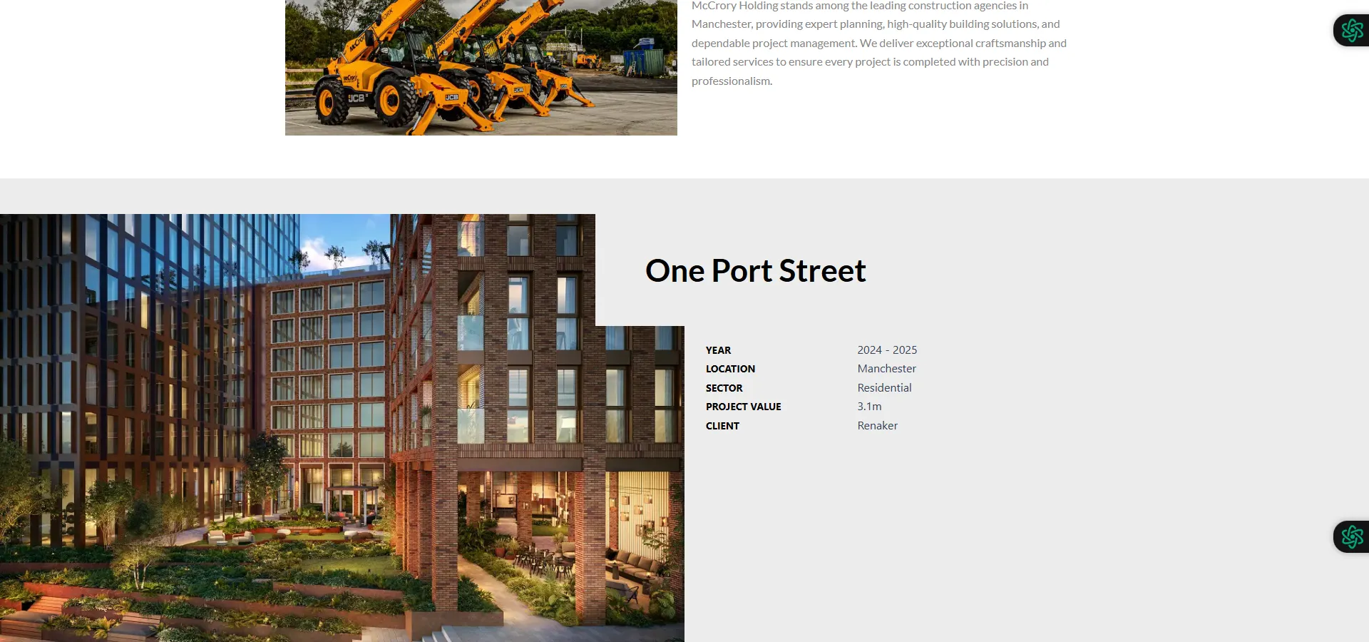 McCrory Holdings Website Design & SEO Case Study