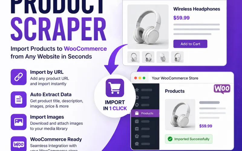 BW WooCommerce Product Scraper – Scrap and Import to WooCommerce Site