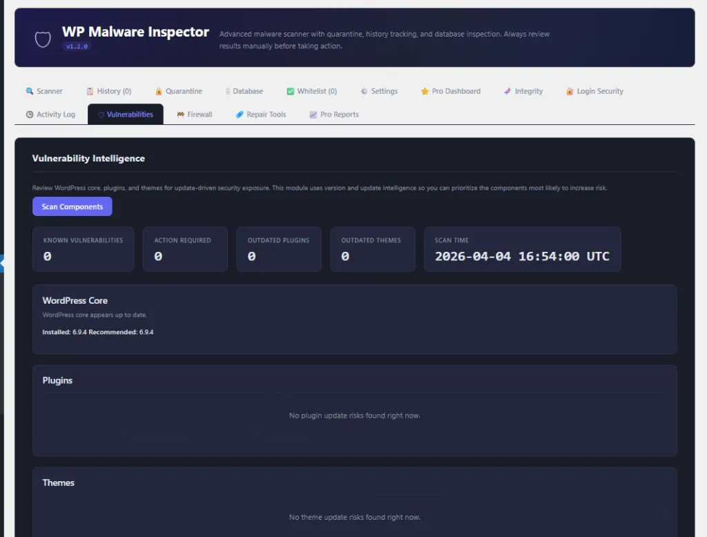 Malware Inspector Pro – Malware Scanner, Integrity Monitor, Security and Firewall