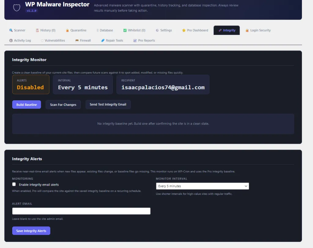 Malware Inspector Pro – Malware Scanner, Integrity Monitor, Security and Firewall