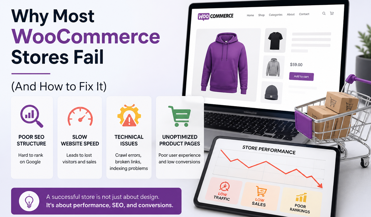 Why Most WooCommerce Stores Fail (And How to Fix It)